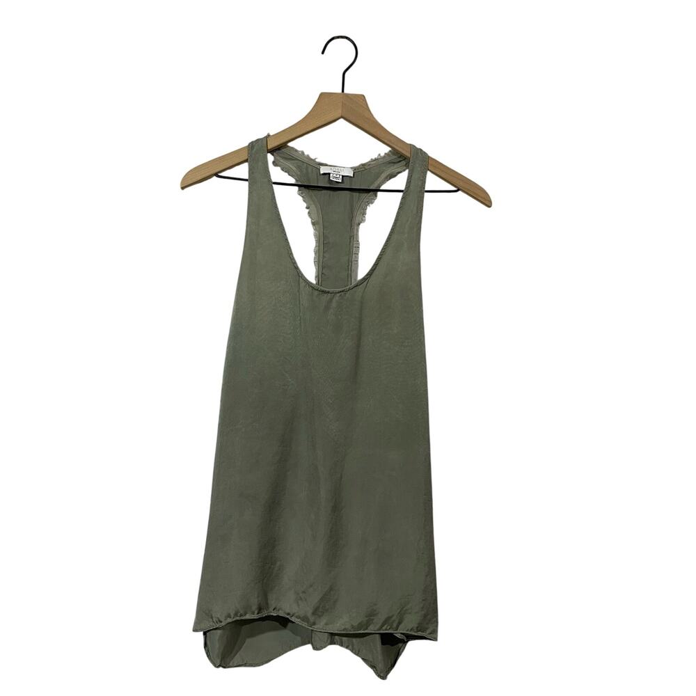 Adam by Adam Lippes Racerback Tank - Taupe - 6